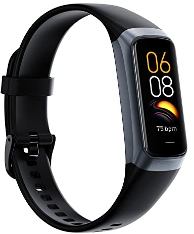 Mckkymi Fitness Tracker, 2026 Smart Band with Heart Rate & Blood Pressure Monitor, IP67 Waterproof Activity Tracker with Sleep Tracking & Step Counter for Men Women, Black