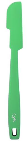 LURCH Smart Tool Restelöffel Peppermint – Flexibler Silikon-Löffel für restloses Leeren von Gläsern und Flaschen