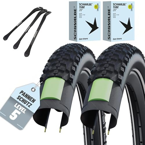 Schwalbe 2X Smart Sam Plus 28 Zoll Reifen - 42-622 Drahtreifen - HS624