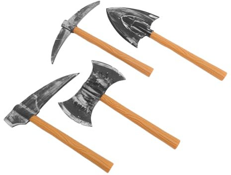 TOVINANNA 4pièces Factice de Cosplay Ensemble de Accessoires pour Nains Usage Scène Halloween et Jardin