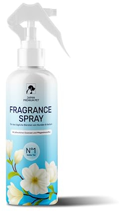 Japan Premium Pet Aroma Spray Balm | Leave-in Care Spray för katter och hundar | Reder ut pälsen och ger glans | Vit te-doft 200 ml