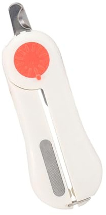 COLLBATH Nagelschere Für Haustiere Mit Led-licht Nagelpflegewerkzeug Aus Edelstahl Und Abs Für Hunde Und Katzen Mit Ergonomischem Griffdesign Und Transparenter Blende