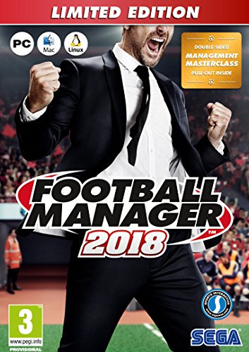 Football Manager 2018 Limited Edition- Fussball Manager (PC DVD) [UK-Import]