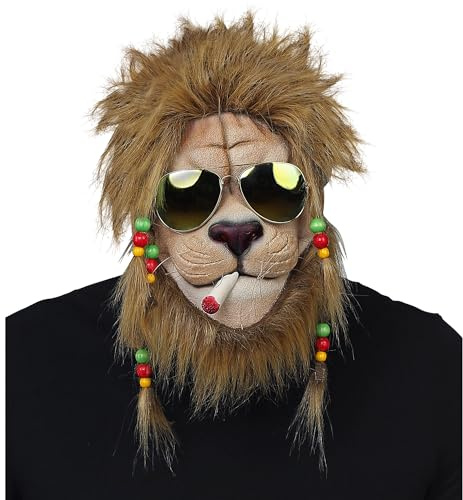 W WIDMANN Milano Party Fashion - Hawaii Rock für Erwachsene, Länge 80 cm, Bastrock, Hawaii Mottoparty, Karneval