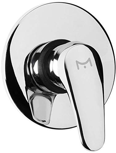 Miscelatore Doccia Ad Incasso Da Parete Rubinetto Monocomando Cromato