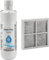 Filtro dell'acqua del frigorifero, filtro dell'acqua e dell'aria del frigorifero, filtro dell’acqua antiodore del frigorifero, pezzo di ricambio per griglia dell'aria, ricambio per LG LT1000P (1 pz)