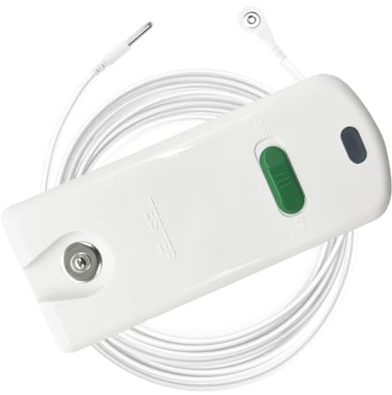 GRUENERDE Grounding Continuity Tester Kit Use to Test The Continuity and Effectiveness of Grounding Sheets, Pillowcases, Mats, Pads with 15ft Grounding Cord and Instruction