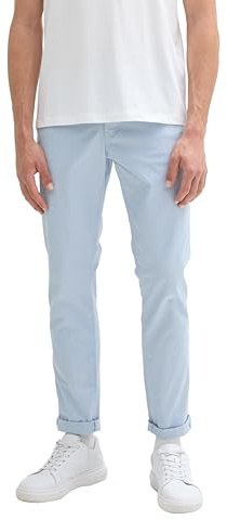 TOM TAILOR Denim Pantalon Chino Slim pour Homme, 11270 - Bleu Kentucky, 29W x 34L