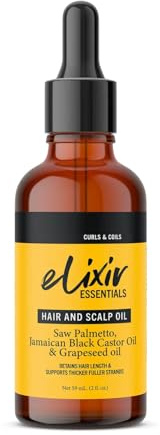 MURPHY'S Elixir Essentials: Saw Palmetto & Jamaican Black Castor Hair & Scalp Oil