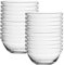 Juego de 20 cuencos pequeños para salsas, cuencos de cristal de 7,5 cm de diámetro, mini cuencos para salsas, 70 ml, vasos de postre, cuencos para aperitivos, para salsas, aderezos, especias, para