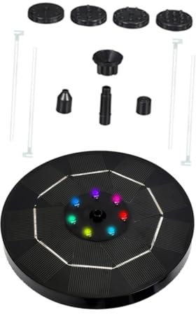 BESPORTBLE 1set Galleggiante Pompa Led Continua Facile Installare Per e Inquinamento