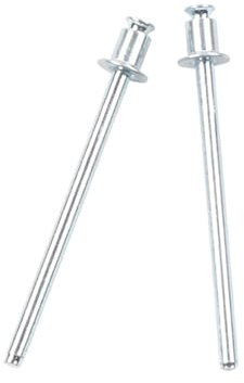 Willow nails Double countersunk head rivetsColoured zinc Double sided countersunk head break mandrel rivets Iron pull studs Carbon steel Galvanised break pull cap nails(3 * 4.5)