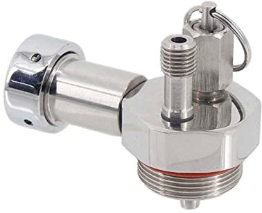 JKELPV bierbrauset Mini Keg Beer Spear 2/3.6/4L Fässer inkl. 30 cm Silikonschlauch, KEIN Wasserhahn, kein CO2-Regler Heimbrausystem(Without Faucet)