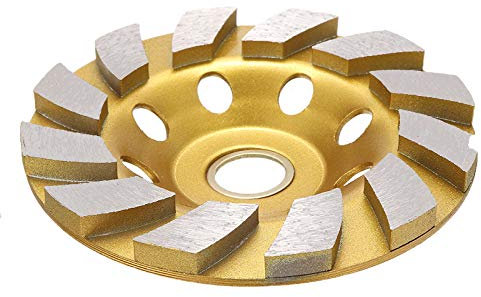 GBZIJIE Muela,Disco Desbaste Hormigon 1 unid 100mm Diamante Muela de muela Discos con Forma Forma Taza de Pulido Concreto Granito Piedra Cerámica Pieza de Cerámica Herramientas eléctricas