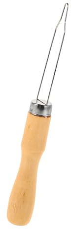 OATIPHO Herramienta Abotonador De Botones 2 Pcs Con Mango De Madera Dispositivo Auxiliar Para Abotonar Ropa Gancho Para Vestidos y Camisas Adecuado Para Personas Mayores y Diario Práctica y