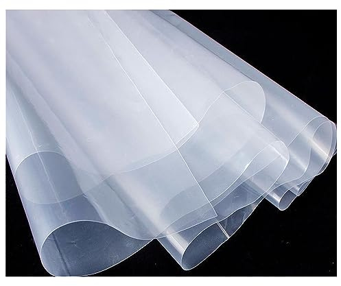 300cm x 8m Polyethylen Folie 2.6kg Dick Gewächshausfolie Plastikfolie Staubschutzfolie Reißfest Gartenfolie aus Polyethylen für Gartenarbeit Treibhaus Folientunnel