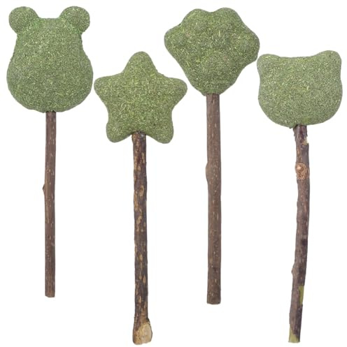 Toyvian Katzenminze Lutscher 4Er Set Katzensnack Zum Lecken Natürlich Essbar Fördert Appetit Und Verdauung Kompakt Für Katzen Und Kätzchen Pfote Bär Stern Formen