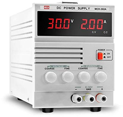 MCH-302A Fuente de alimentación de CC Ajustable 0-30V 0-2A Reparación de teléfono móvil Fuente de alimentación lineal Para laboratorios y escuelas(220V)