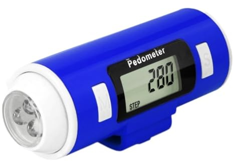 WAFOHSR Multi-function LED Pedometer Elderly Walking Counter Night Light Illumination Emergency Alarm Function Pedometer Easy To Use