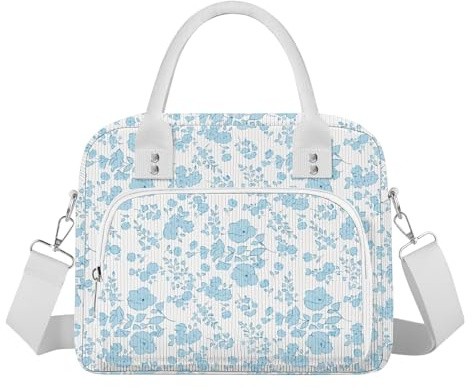 TXBOBECO Lunch Bag for Women & Kids, 11.5L Large Insulated Lunch Box Bag, Adults Girls Packed Lunch Box Tote Bags with Shoulder Strap, Soft Cooler Picnic Bags for Work School Picnics