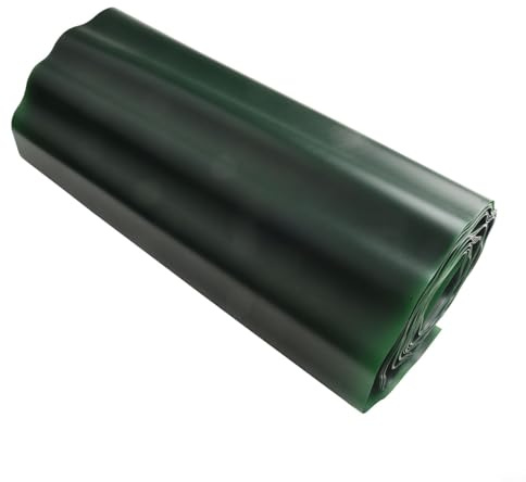 Gdfnmogo Bordure de pelouse de jardin - 9 m - En plastique PP flexible - Résistante aux intempéries - Pour paysage extérieur, cour, parterre de fleurs et décoration d'allée - 40 cm