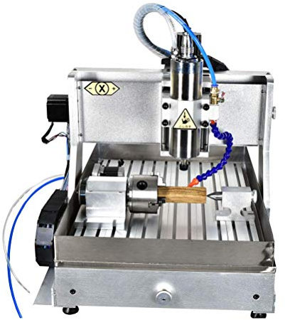 TEN-HIGH CNC Machine Fraiseuse de Perçage/Gravure de routeur 3040 2200W, Port USB avec 4ème Axe et Dispositif à Evier
