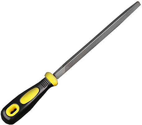 Metalworking Steel Needle Files Triangular File Tool Carpentry Deburring Shaping Sharpening Hand Saws Woodworking Tool (Triangular File)