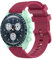 BoLuo 20mm Cinturini per Orologi per Omega Swatch, Cintura Silicone Bracelet Cinturino Strap per Garmin Venu 2 Plus/Vivomove Sport/Huawei Watch GT3 42mm/ Coros Pace 2/Coros Apex 42mm (vino)