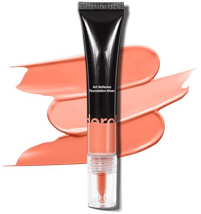 Foundation-Mischpigment, glatt und leicht, natürlicher Unterton, lässt sich leicht mit Foundation mischen, frei von Tierversuchen (Orange, kalt bis warm)