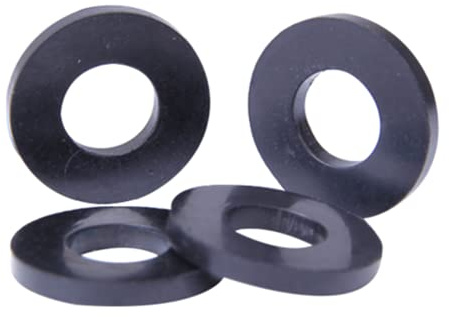 GatherTOOL 10 pièces/50pcs Joints Plats en Caoutchouc NBR Noir rondelle Plate Anti Joint d'huile rondelles étanche Tuyau de Robinet Joint Plat Joint torique (Size : 24x35x3mm, Color : 10Pcs)