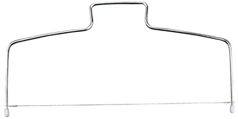 Livellatrice per Torte Regolabile a 8 Marce, Livellatrice e Affettatrice per Torte in Acciaio Inossidabile, Affettatrice per Torte con Design Ad Arco per Fette Uniformi, Taglierina per Torta(Un filo)