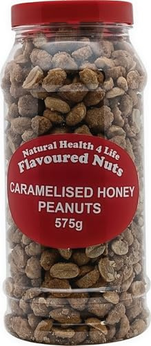 Natural Health 4 Life Caramelised Honey Peanuts (575g)