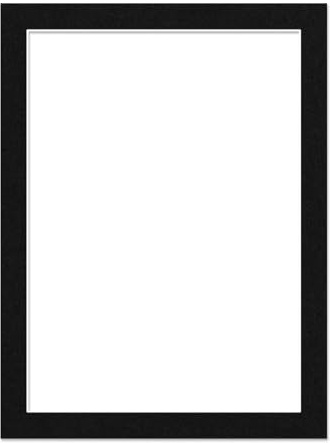 Alison Kingsgate 80X60CM Black Picture Mount for frames - 50X70CM Aperture