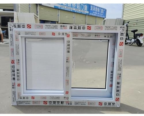 Heavy Duty Small Aluminum Sliding Shed Window，Aluminum Frame Roof Window House Indoor Outdoor, Locking Horizontal Sliding Windows for Home, Cargo Trailer(WxH 35x16in/88x40cm)