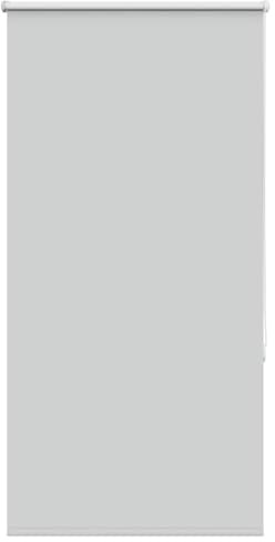 vidaXL Verdunkelungsrollo Hellgrau 75x130 cm Stoffbreite 70,7 cm, Rollo, Klemmfix, Thermorollo, Verdunklungsrollo, Klemmrollo, Fensterrollo