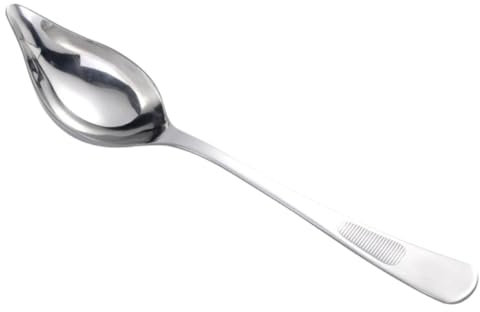 Cabilock Cucharón De Sopa Inoxidable Cucharón Para Salsas y Aceites Con Mango Utensilio De Cocina Resistente y De Limpiar Para Guisos y Aderezos