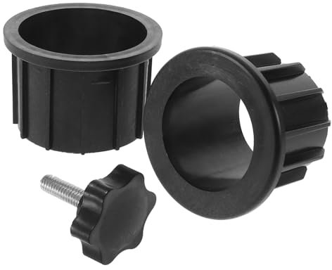 YARNOW Accesorios Completos para Sombrilla Pieza De Punta Cubierta y Tornillos De Silicona