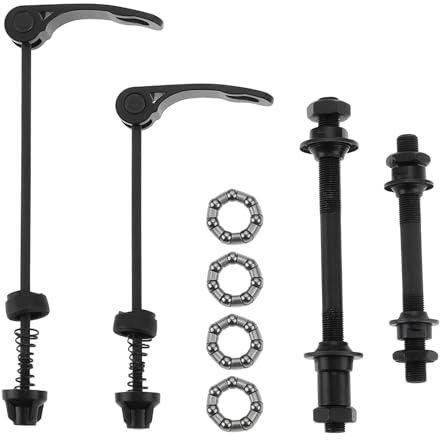 Briny River 1 set di strumenti per asse anteriore e posteriore della bicicletta spiedini anteriori e posteriori per bici da 6/7/8 velocità