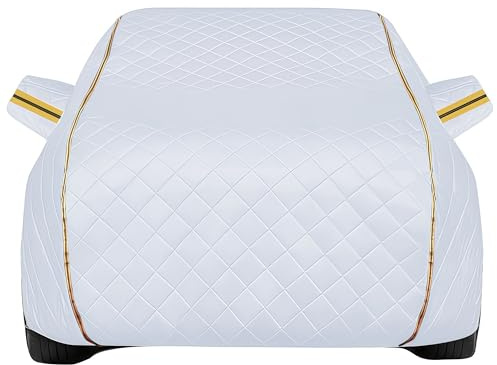 Hail Protector Car Cover For Jaguar XF| Thickened all-weather car protective cover windproof and rainproof anti-uv with door zipper all-season car tarpaulin