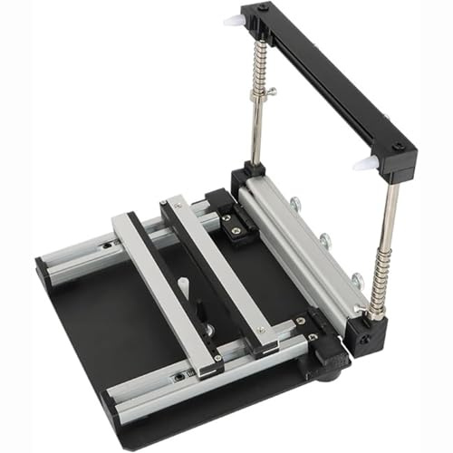 YZHYYDS Manual Small Screen Printing Station, SMT Steel Mesh Solder Paste Printing Table with Scraper, Adjustable Thickness, PCB Stencil Printer, Precision Printing, Easy to Operate, for PCB Assembly