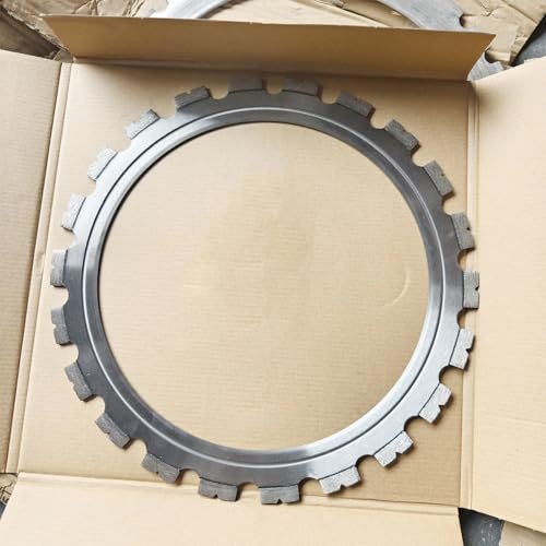 QINPI Lame de scie spéciale pour scie annulaire, Accessoires pour scie à béton toroïdale de 410 mm, pour scie Murale de 30 cm, matériau diamanté, pressage à Chaud, résistant à l'usure et Durable