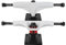 Alomejor 1 Paar Skateboard Truck 4-8 Zoll Langes Brett Unabhängige Trucks für Mountain Skateboard Zubehör Weiß