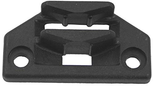 Verschlussplatte Fenstergriff Fenster Verriegelung Riegelverschluss Wohnwagen Wohnmobil Caravan Polyplastic schwarz