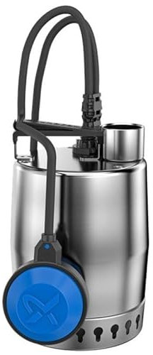 Pompe de relevage vide cave portative Grundfos UNILIFTKP150A1 0,30KW - Monophasé 220V - Jusqu'à 8M3/H - Relevage des eaux usées - Assèchement des cave