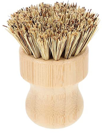 Healeved Household Vegetable Brush Multi-Functional Wok Brush for Cleaning Pots Pans Skillets and Sinks High Elasticity Bristles for Scrubbing