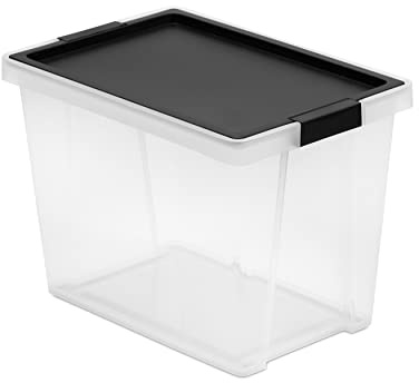 TATAY Scatola con Coperchio Style 15 L Impilabile e Resistente