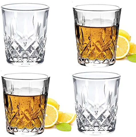 JAIEF 50ml bicchieri amaro | bicchierini liquore (set di 4)