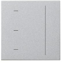 GIRA 536526 System 3000 Touchaufsatz System 55, Alufarben