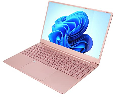 TOPINCN Laptop, 16G 512G Rom Display IPS da 15,6 Pollici Microfono Incorporato 1920x1080 Laptop Portatile con Tastierino Numerico per Lavoro per Windows 10 (16+512G Spina UE)