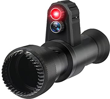 CalmGeek Cursor monocular de cruce digital, dispositivo de visión nocturna por infrarrojos, uso diurno nocturno, dispositivo de visión nocturna de 500 m, distancia de visión negra completa,